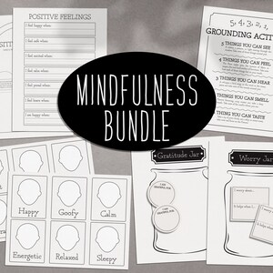 Mindfulness Bundle - Early Education - Homeschool Bundle