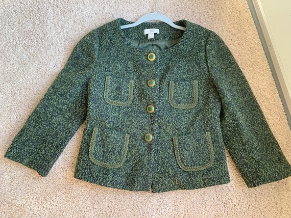 Loft shop tweed blazer