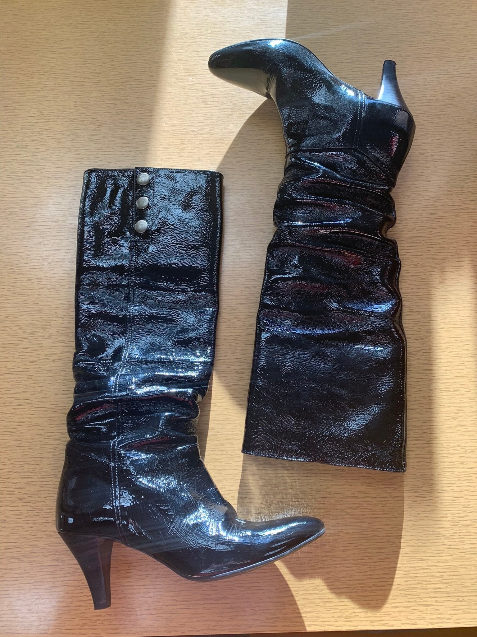 Kitten Heel Boots - Etsy