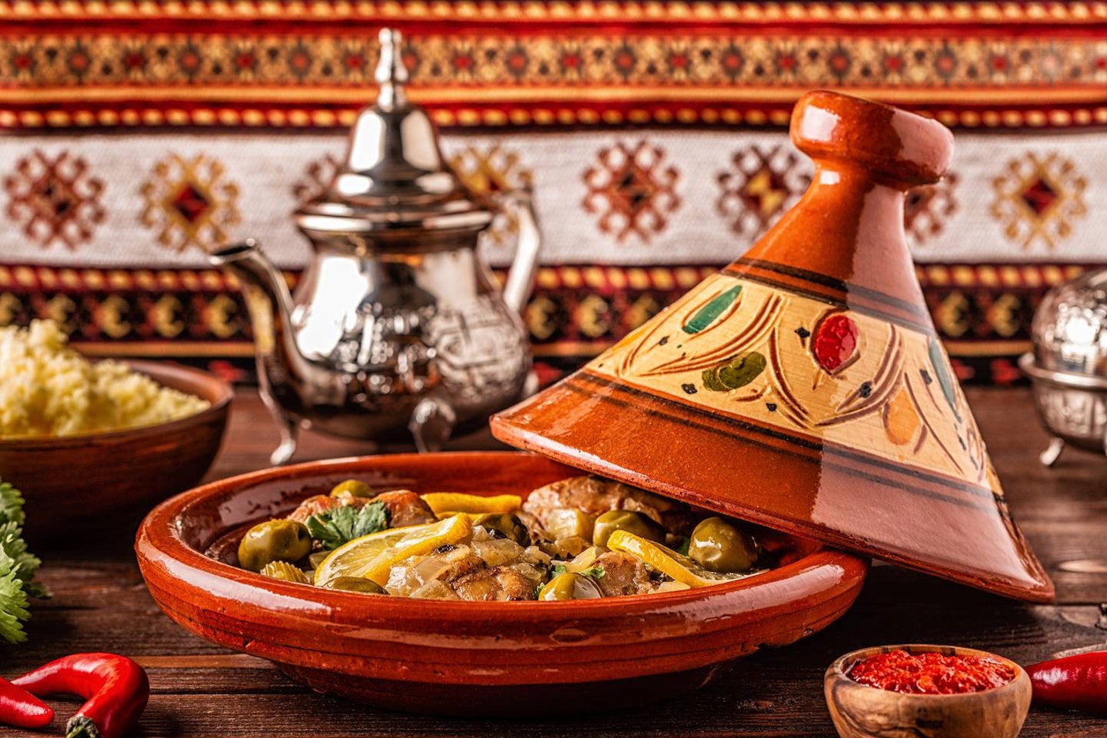 Moroccan Tagine 100 ceramic plats tajine ceramic tajine Etsy