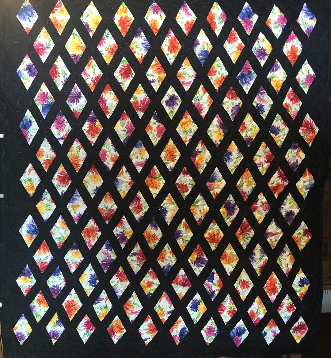 I Spy Diamond Quilt Etsy