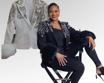 bedazzled blazer
