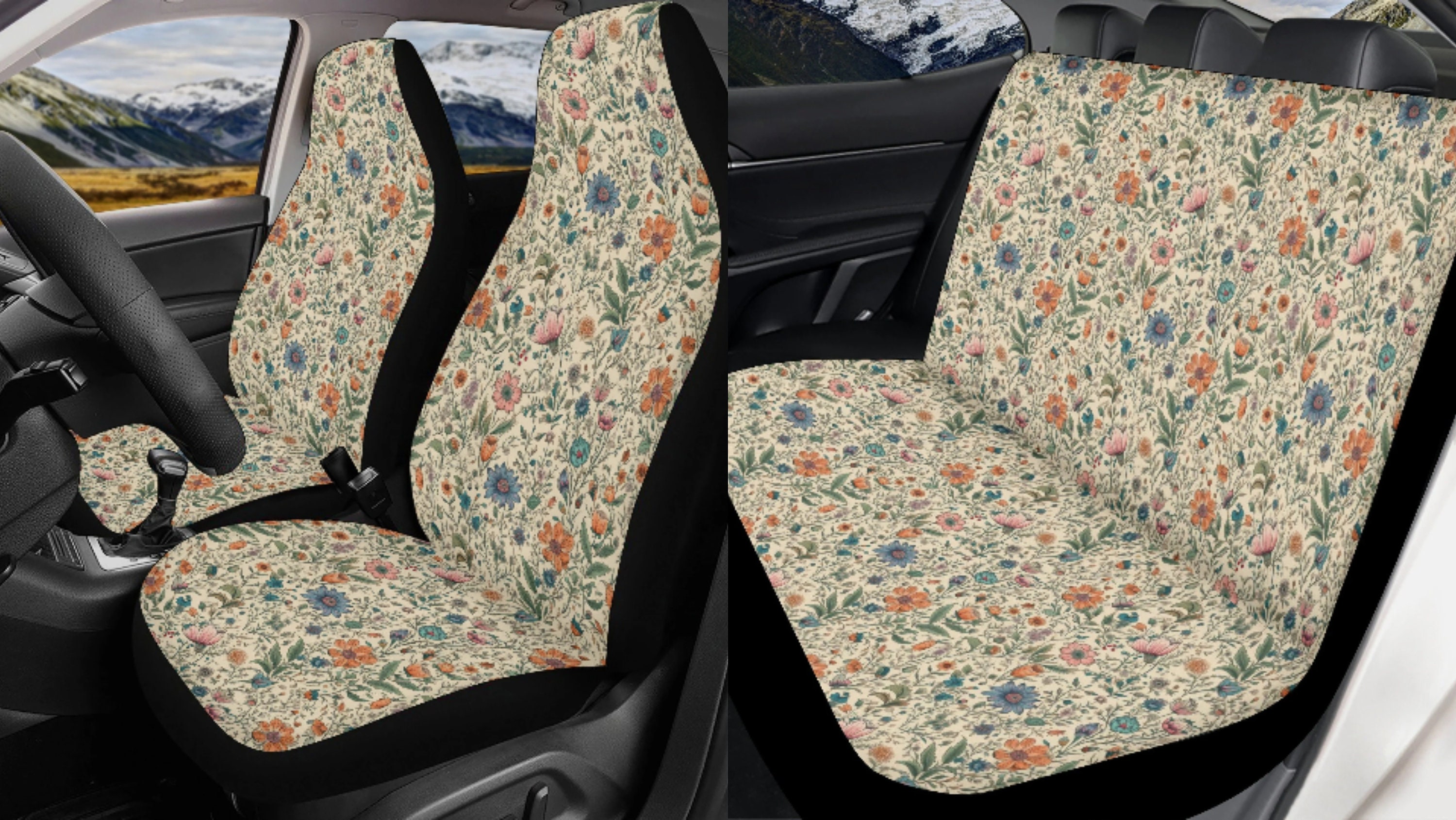 Periodic Table Car Seat Covers Custom Funny Car Accessories