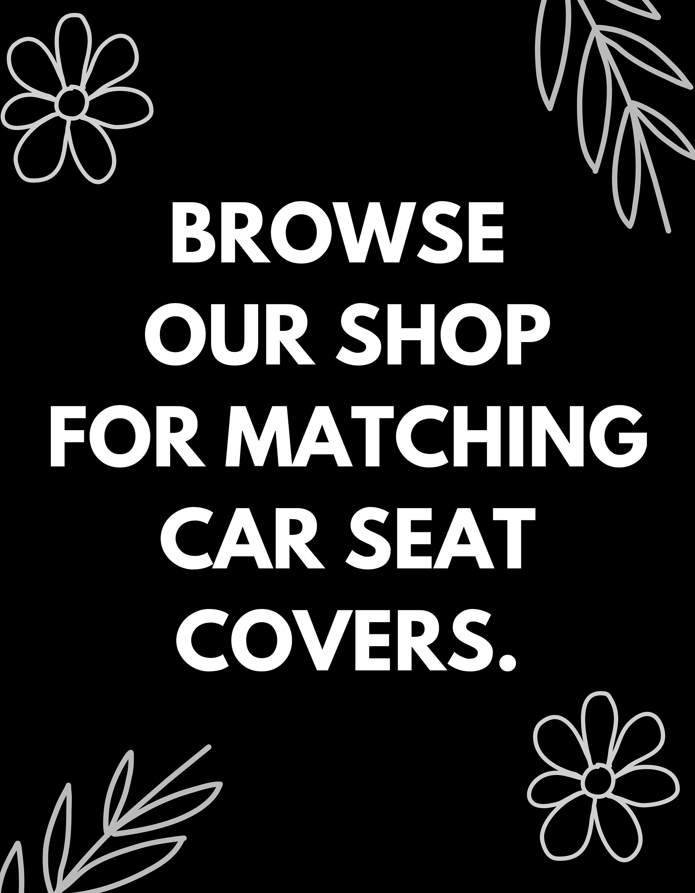 Boho Hippie Groovy Floral Steering Wheel Cover, Retro Car Interior