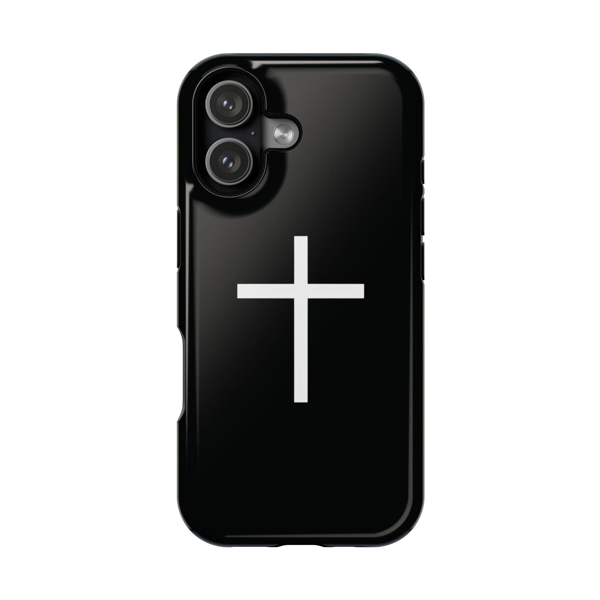Cross Magsafe iPhone Case, Christian Religious Gift, Phone