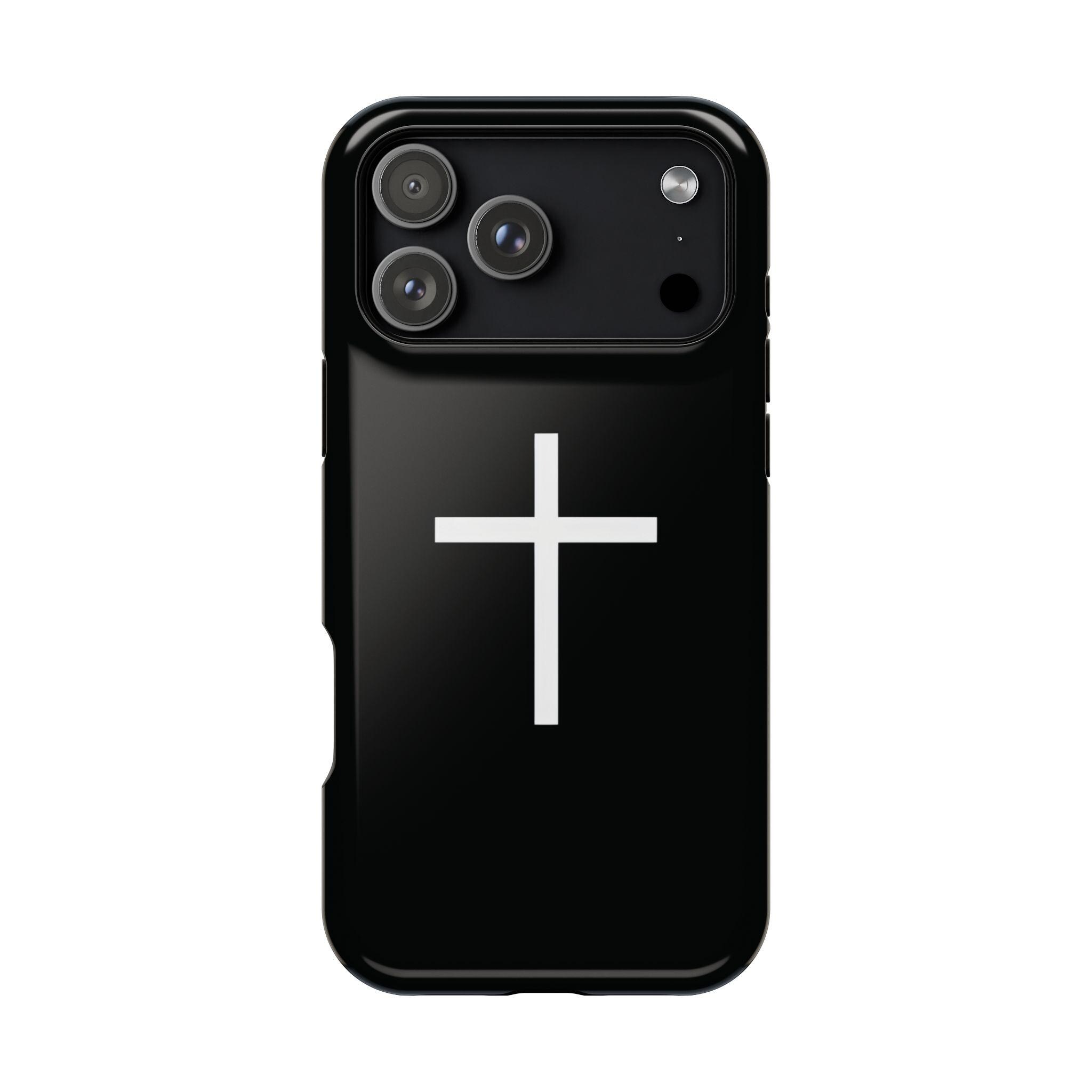 Cross Magsafe iPhone Case, Christian Religious Gift, Phone