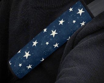 Starry Sky Car Seat Belt Covers, Midnight Star Cute Seat Belt Strap Cover, Car Seat Belt Pad, Car Accessories Car Decor Gift