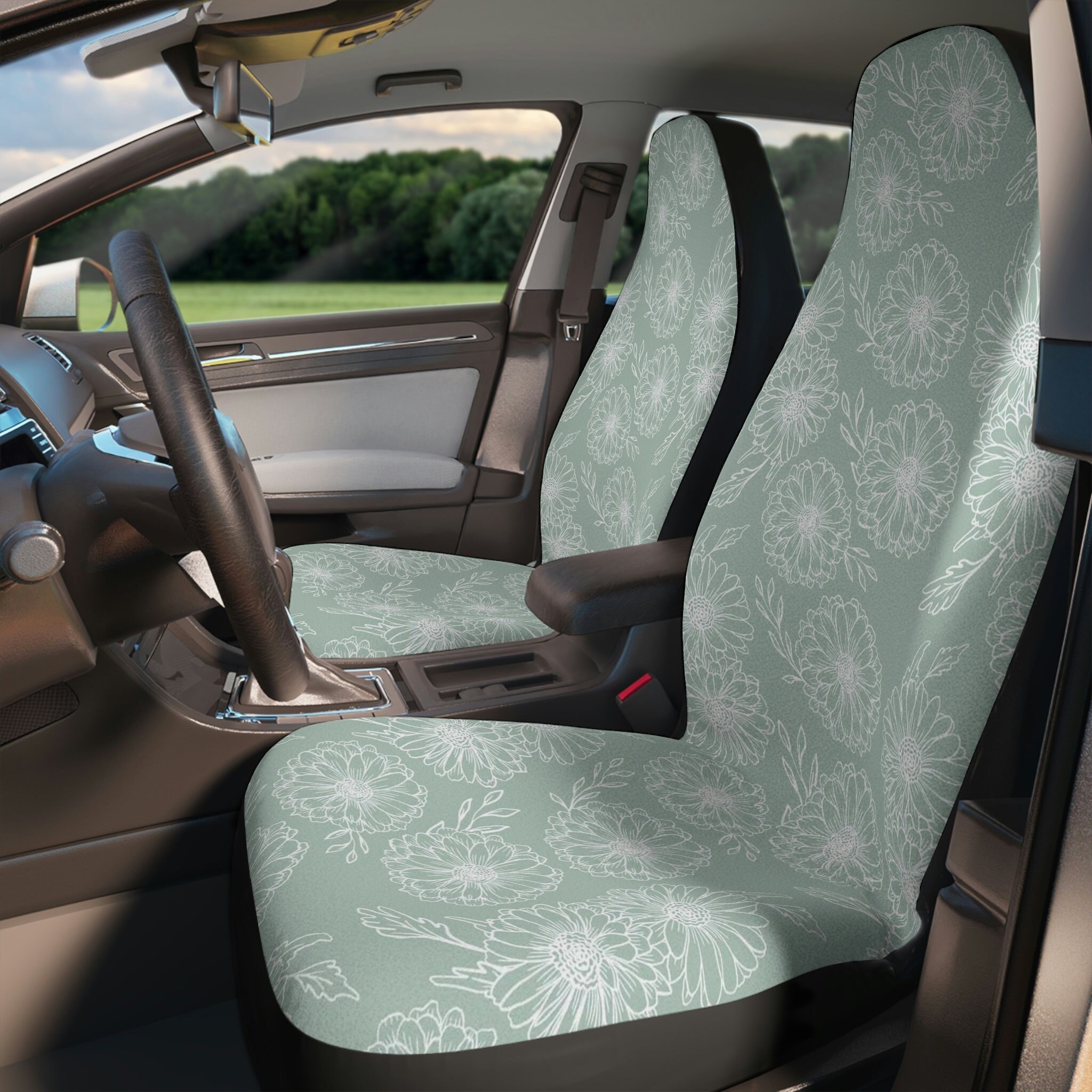 Mint Car Seat Cover Etsy