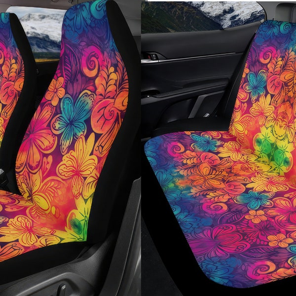 Tie Dye Seat Cover Etsy