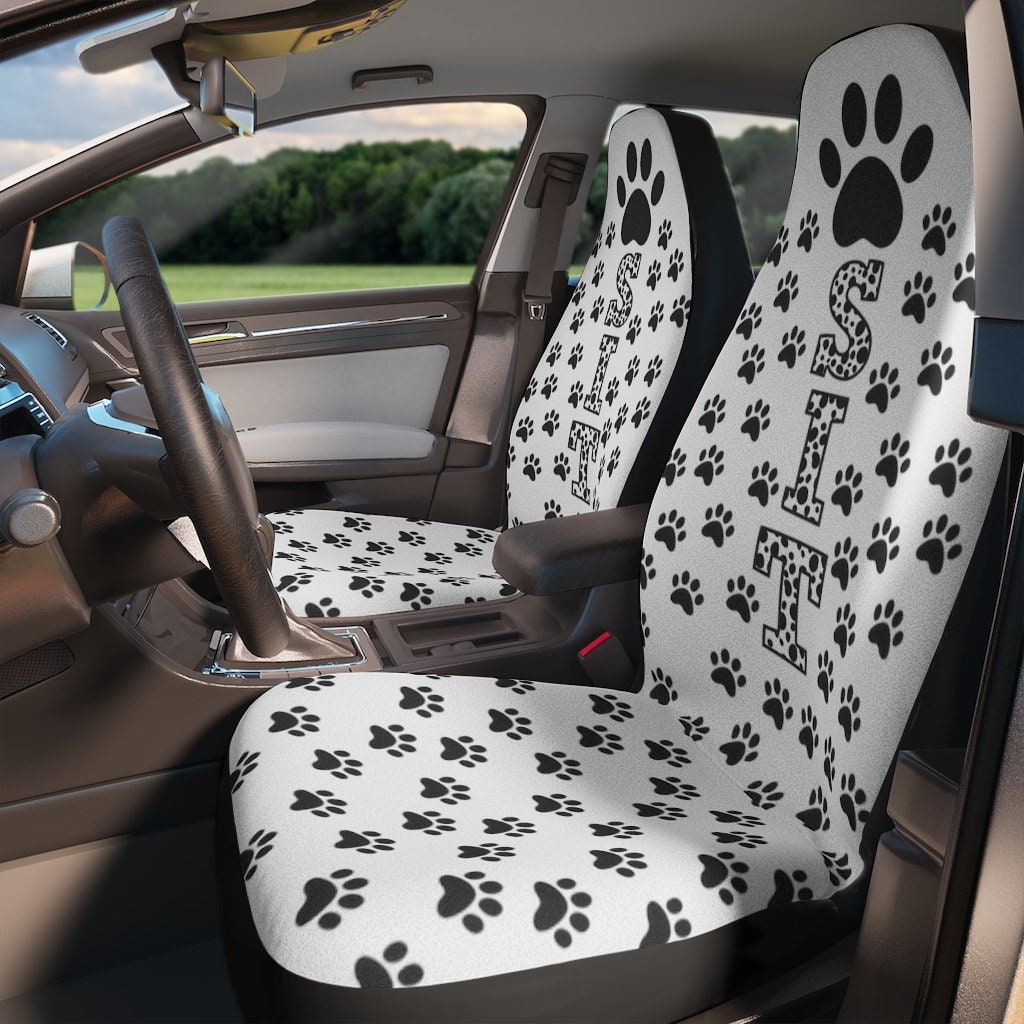 car seat covers with paw prints