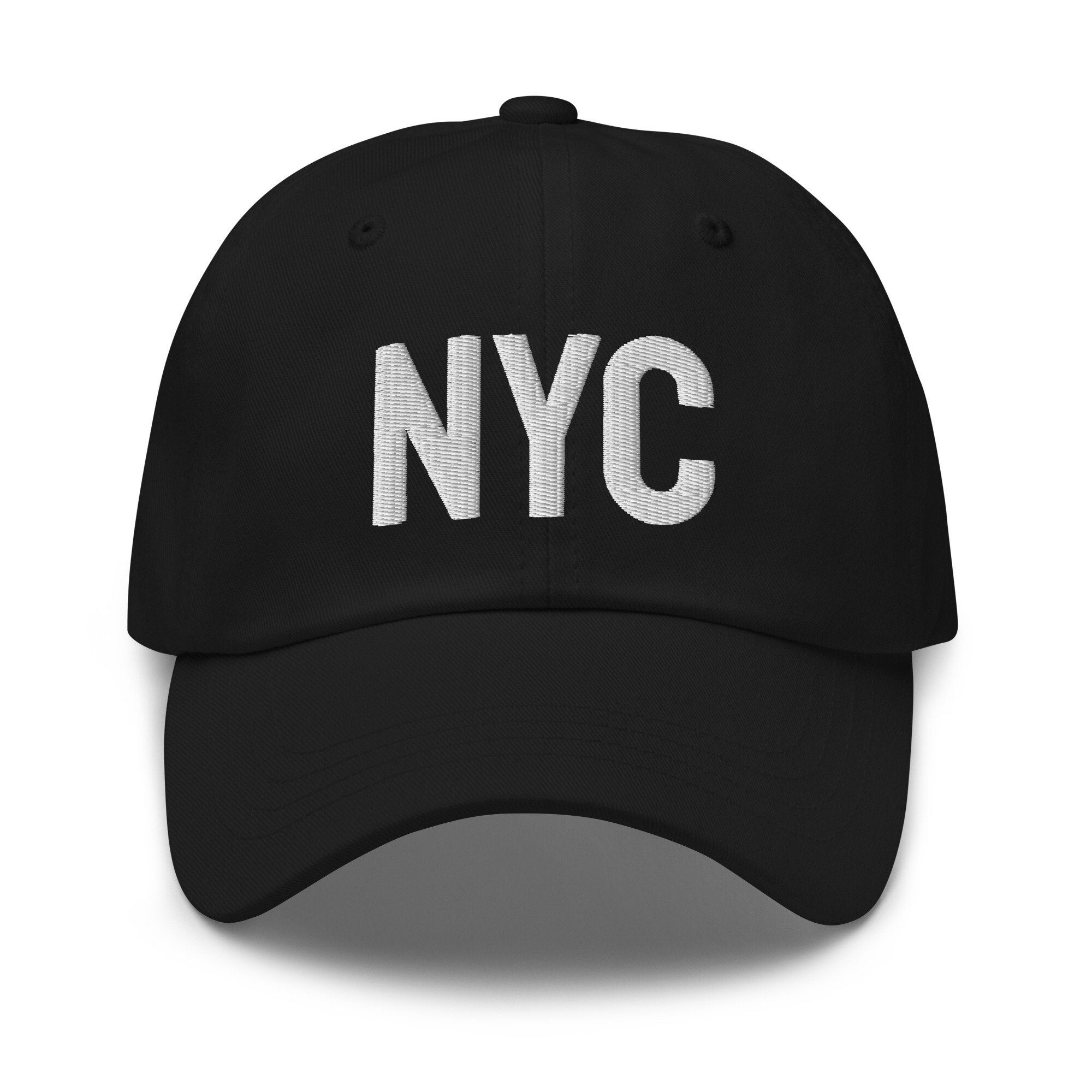 NYC Embroidered Dad Hat New York City Baseball Cap Airport - Etsy