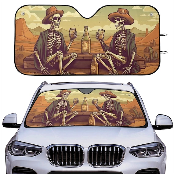 Funny windshield clearance shade