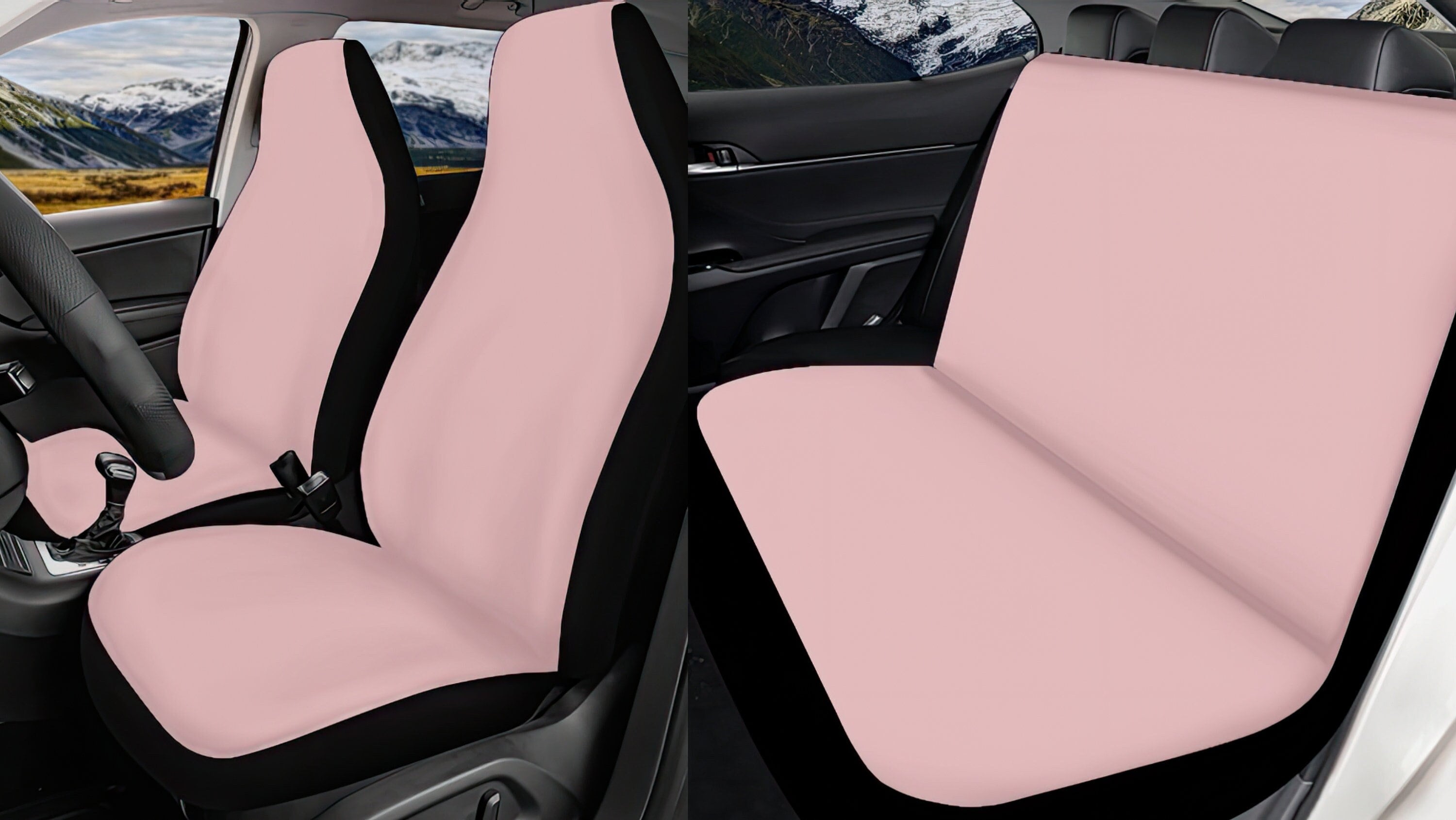 Pink car seat covers - .de