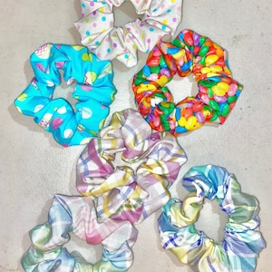 Coleteros de Pascua en tonos pastel: accesorio para el pelo de primavera