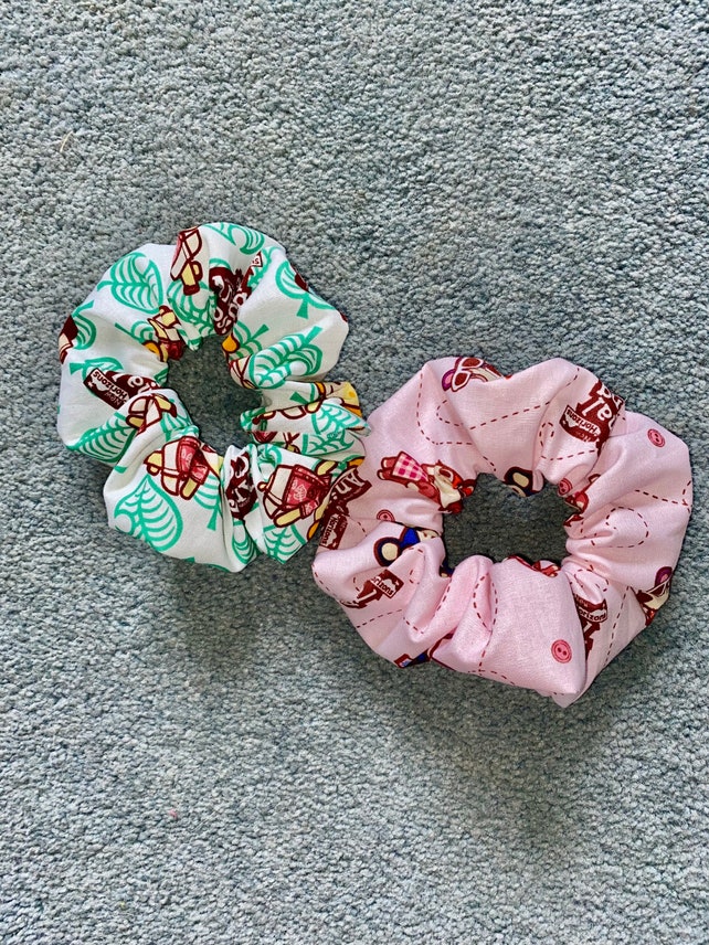 Animal Crossing Scrunchies