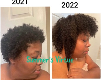 Black Castor Oil & Chebe Hair Cream (chebe powder, Indian Castor oil , Jamaican castor oil, prepoo, growth, black seed oil, hair cream,