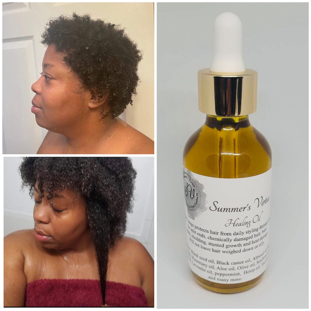 l'huile d'amla sur cheveux crépus, frisés ou bouclés - NYBeauty & Care