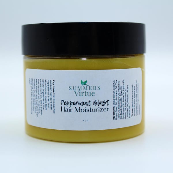 Revitaliza el cuero cabelludo con menta: hidratante a base de hierbas para el crecimiento del cabello