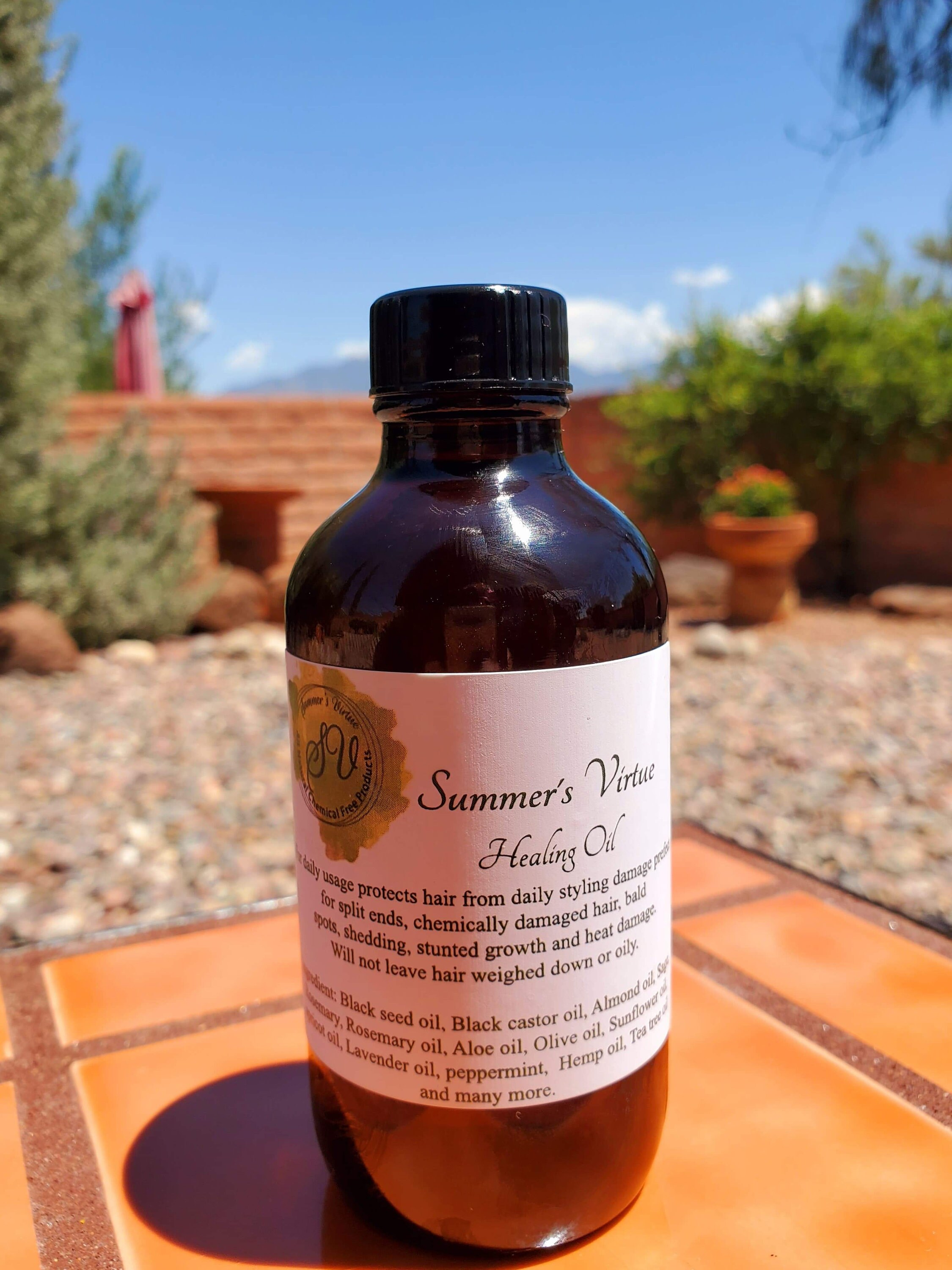 Hair Loss Alopecia Hair Care Healing Oil 2 Oz Etsy