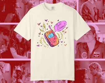 Call Dean Doodle Hearts Comfort Colors Tee