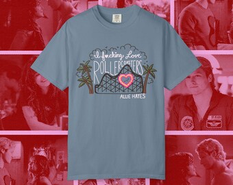 Allie Rollercoasters Earth Tones Comfort Colors Tee