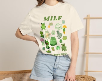 Man I Love Frogs Comfort Colors Tee