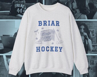 Hawks on My Mind Hockey Sketch Gildan Heavy Crewneck Sweatshirt