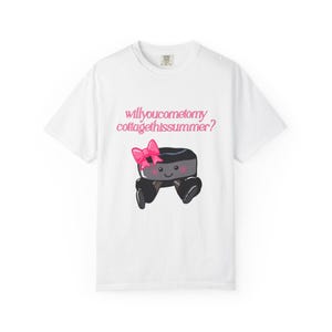 Kom till min stuga Hockey Puck T-shirt