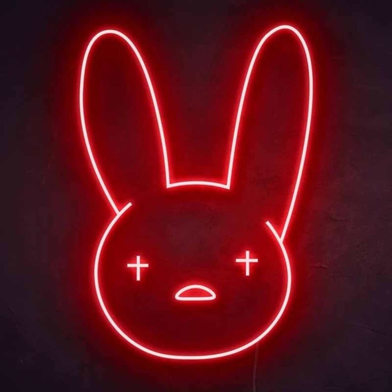 Bad Bunny Neon Sign LED Neon Neon logo Wall Signs Decor | Etsy