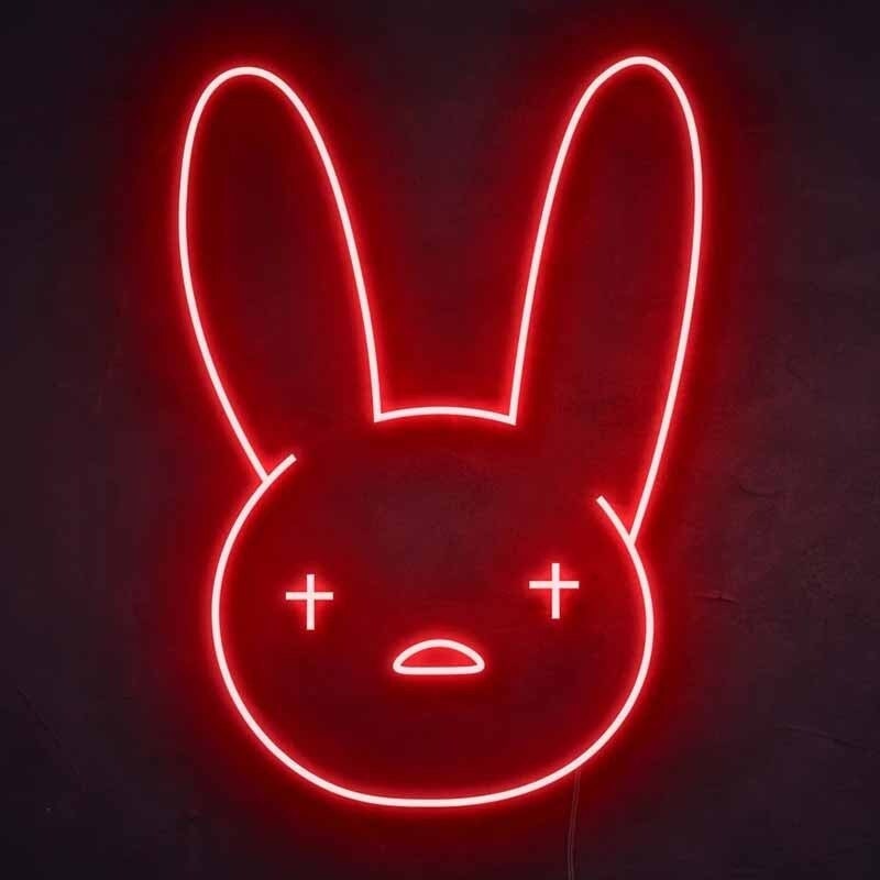 Bad Bunny Logo Background