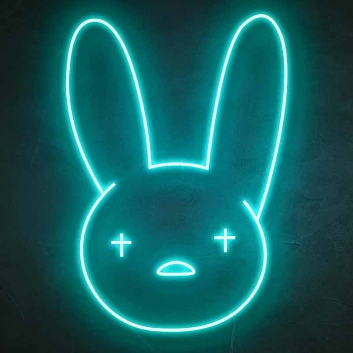Bad Bunny Neon Sign LED Neon Neon logo Wall Signs Decor | Etsy