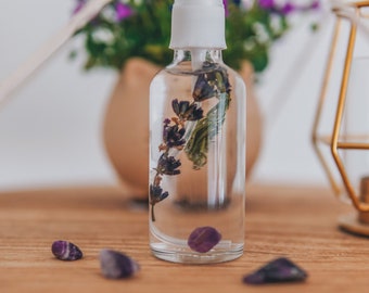 Anti Bad Vibes Spray, 50ml, Raumspray, Duftspray, Kissenspray, Hautspray, Vegan, Lavendel-Vanille