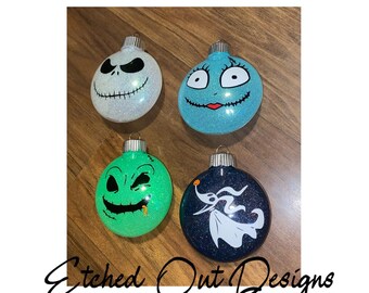 Nightmare Christmas Ornament