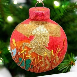 Horse Acrylic ornament