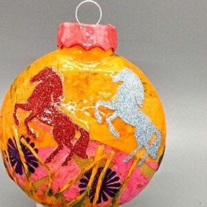Horse Acrylic ornament