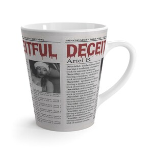 Ariel B. "Deceitful" Latte Mug image 3