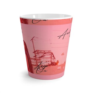 Taza de café con leche "Keep On" de Ariel B. imagen 3