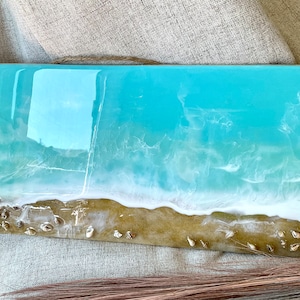 Oceaanschildering op maat, aangepaste harskunstwerken, oceaanharskunst, 3D-muurkunst, kunst aan de muur hars, oceaanschildering, oceaanhars, epoxyharskunst