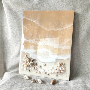 Aangepaste volgorde oceaanschilderij, aangepaste harskunstwerken, Oceaanharskunst, 3D-muurkunst, Harsstrand, Oceaanschilderij, Harsoceaan, Epoxyharskunst