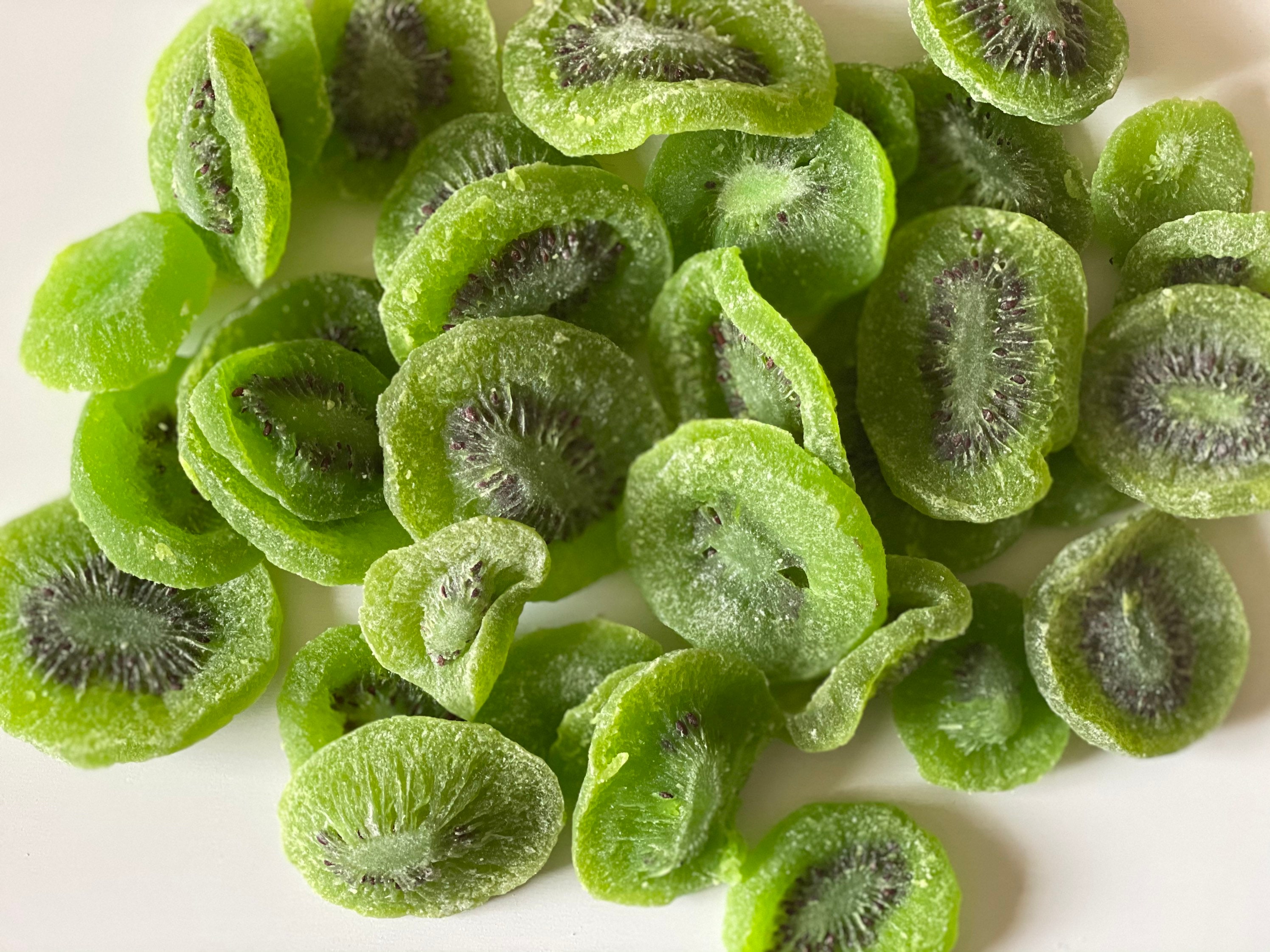 Dried Candied Kiwi Slices, Dried Kiwi , 1LB Etsy UK