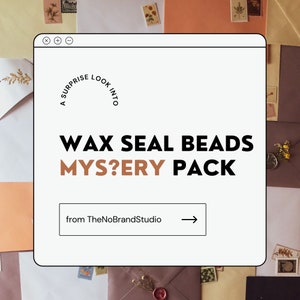 Mystery Wax Seal Surprise Pack | Wax Seal Sampler