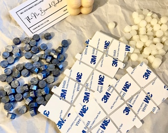 3M Wax Seal Stickers | Double Sided Adhesive, Easy Peel