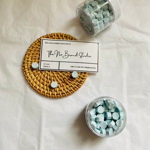 Baby Blue Sealing Wax Beads for Invitation | Decorative Envelop Seal | Gift Wrapping | Wax Melts