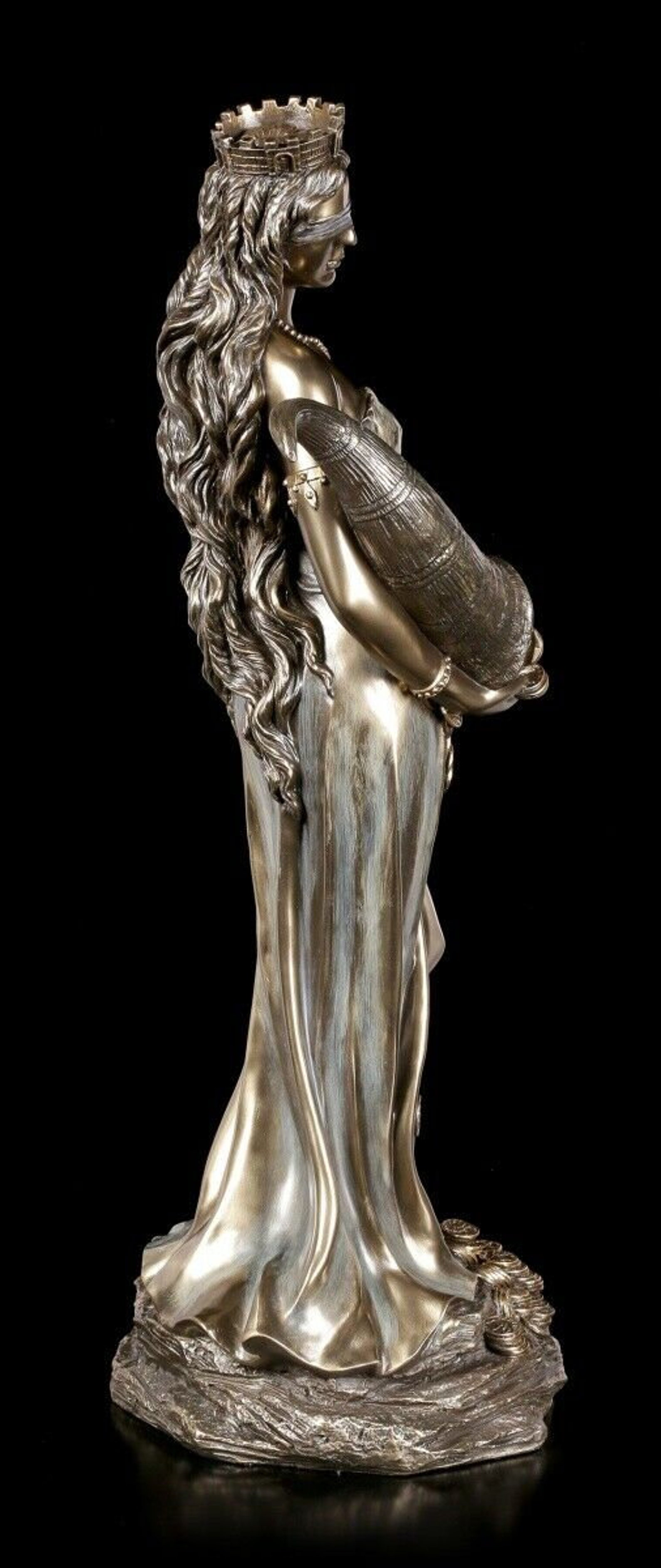 Lady Fortune Fortuna Statue large fortuna our lady grace Etsy
