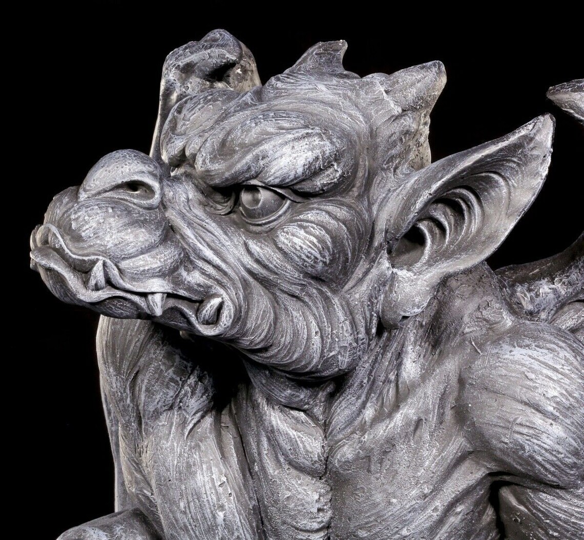 Gargoyle large gargoyle gargoyles concrete gargoyle Etsy