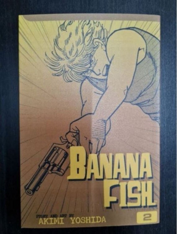 Manga Comic English Version Banana Fish Volume 1 19 End Etsy
