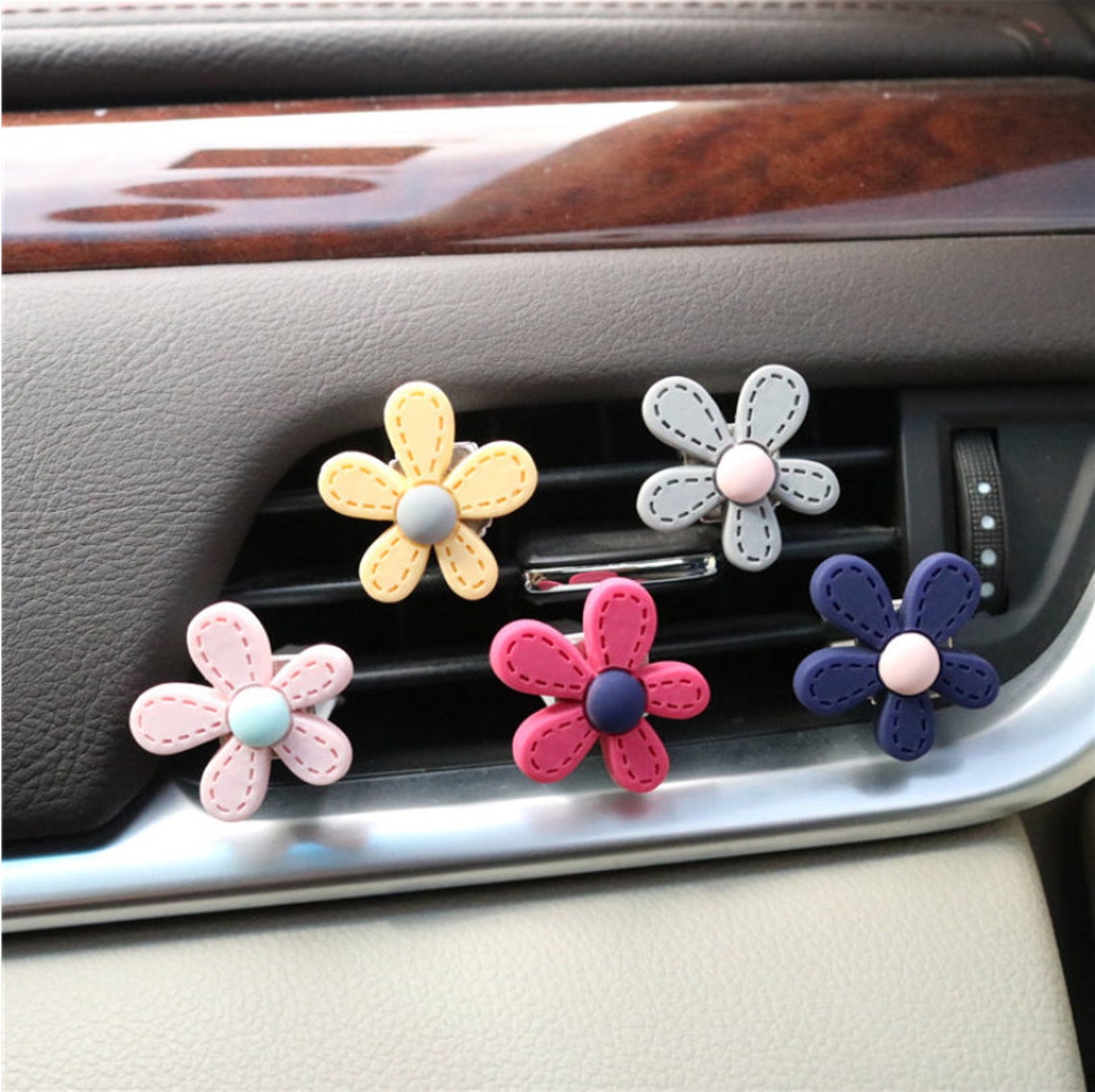 5pcs Vehicle Vent Decorative Ornament Car Air Vent Clip Etsy