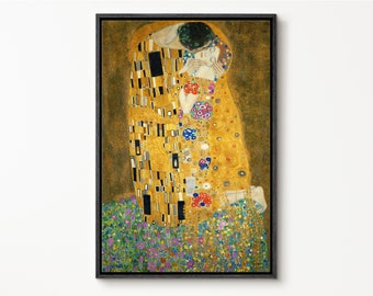 MKAN Schlafzimmer Leinwand Kunst Portr/ät Die Familie Von Gustav Klimt Reproduktion Druck Auf Leinwand 50X70Cm Ungerahmt