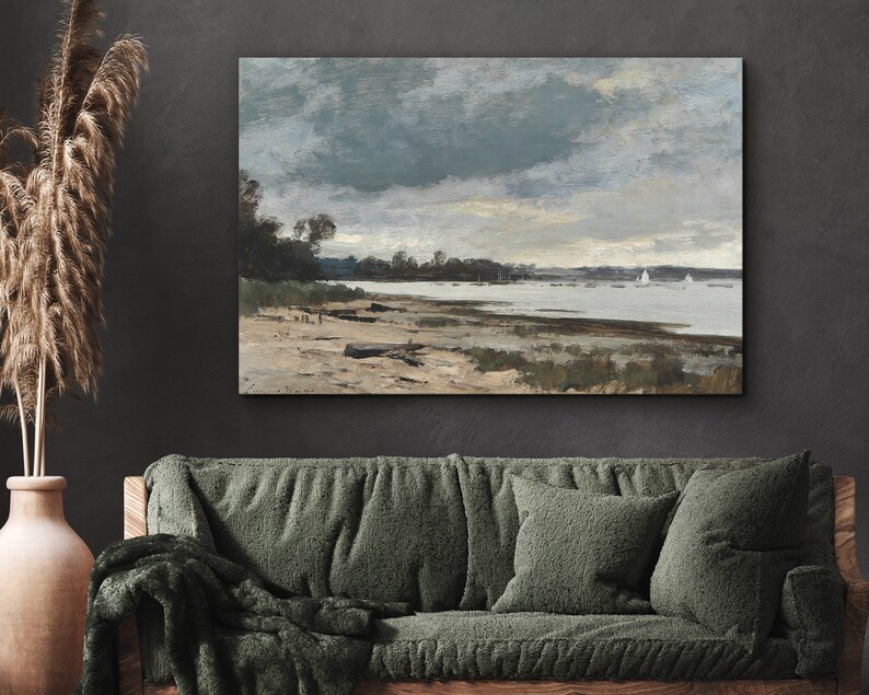 Easysuger Oil Painting Landscape Wall Art Nature Framed Large Etsy