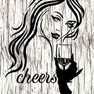 Proost, feeststicker, stickers voor bekers, T-shirts